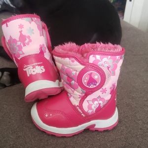 Toddler girl snow boots